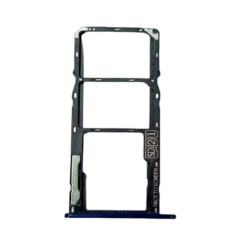 Sim Card Holder Tray for Motorola Moto G7 Play Blue - EGFix