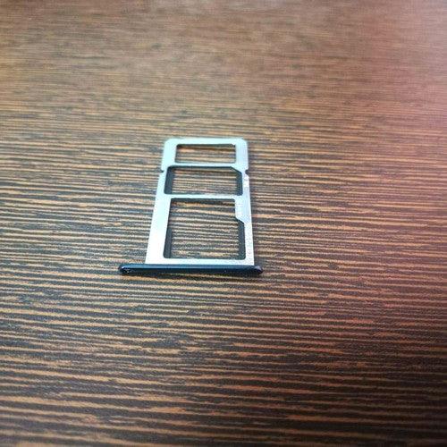 Sim Card Holder Tray for Motorola Moto E5 Black - EGFix