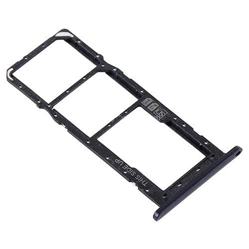 Sim Card Holder Tray for Motorola Moto E6S Black - EGFix