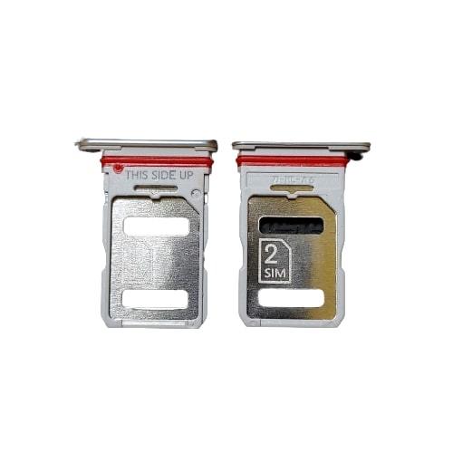 Sim Card Holder Tray for Motorola Edge 30 Silver - EGFix