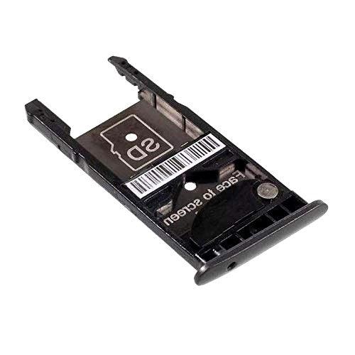Sim Card Holder Tray for Motorola Moto G5 Black - EGFix