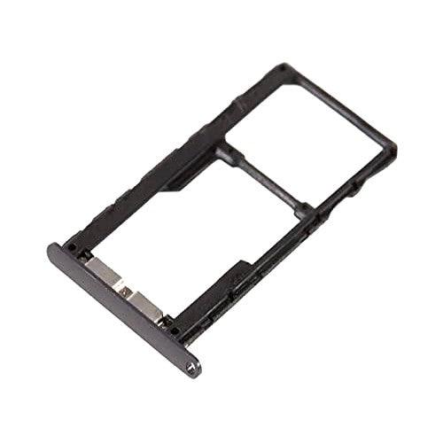 Sim Card Holder Tray for Motorola Moto G5S Black - EGFix