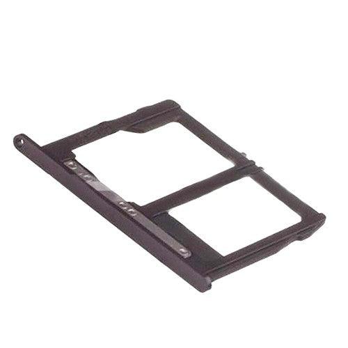 Sim Card Holder Tray for Motorola Moto G5S Plus Black - EGFix