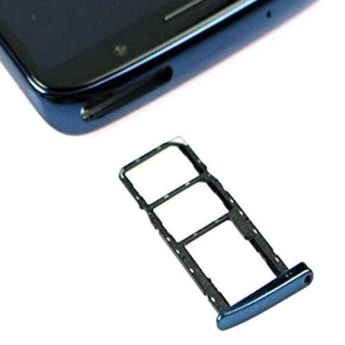 Sim Card Holder Tray for Motorola Moto G6 Black - EGFix