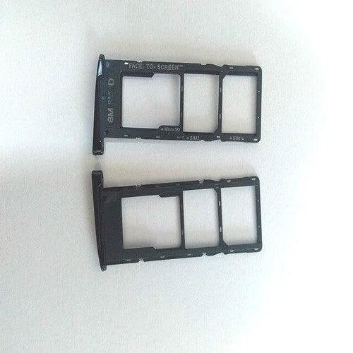 Sim Card Holder Tray for Motorola Moto G6 Plus Blue - EGFix