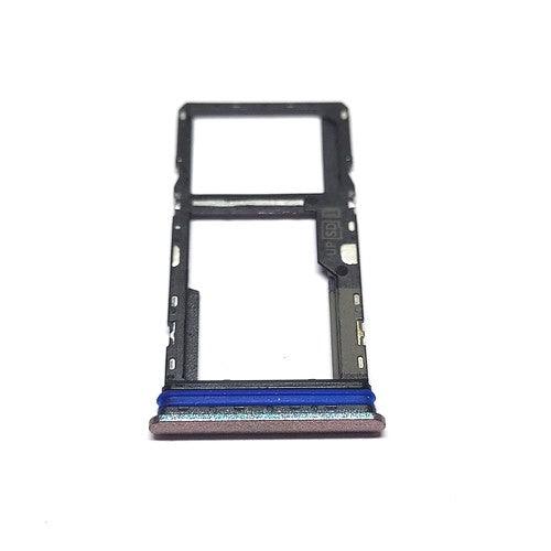 Sim Card Holder Tray for Motorola Moto G60 Silver - EGFix