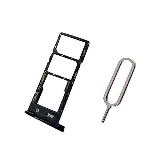 Sim Card Holder Tray for Motorola Moto G7 Black - EGFix