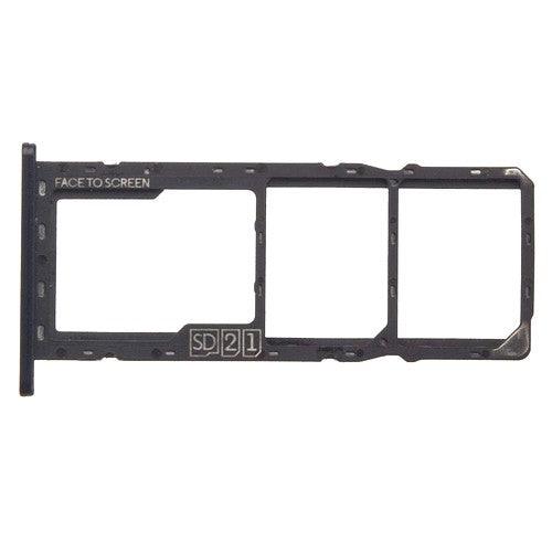 Sim Card Holder Tray for Motorola Moto G7 Play Black - EGFix