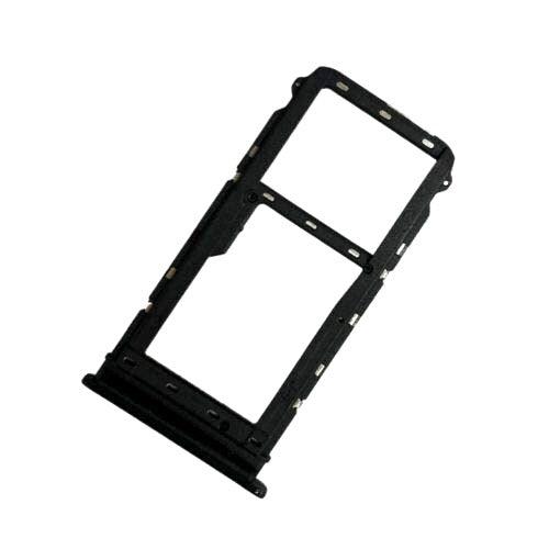 Sim Card Holder Tray for Motorola Moto G8 Plus Black - EGFix