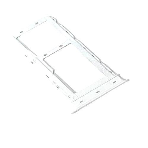 Sim Card Holder Tray for Motorola Moto G8 White - EGFix