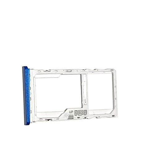 Sim Card Holder Tray for Motorola Moto G9 Blue - EGFix