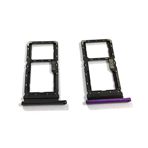 Sim Card Holder Tray for Motorola One Macro Purple - EGFix