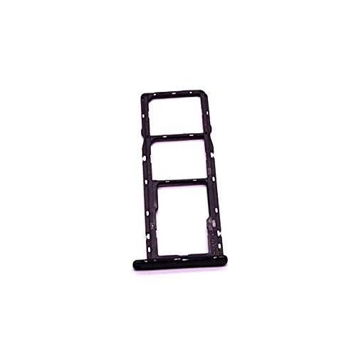 Sim Card Holder Tray for Motorola One Power Black - EGFix