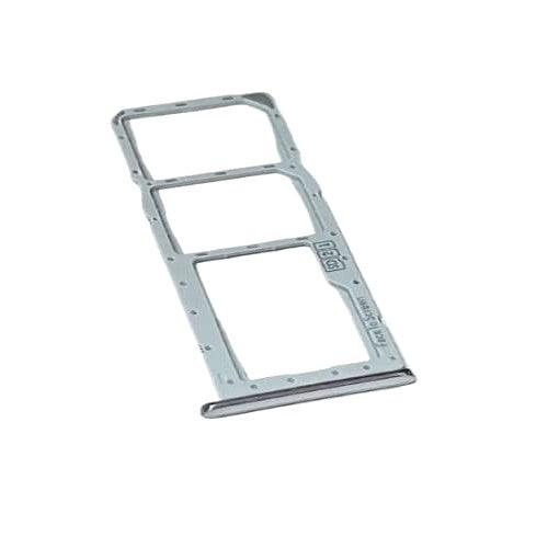 Sim Card Holder Tray for Motorola One Silver - EGFix