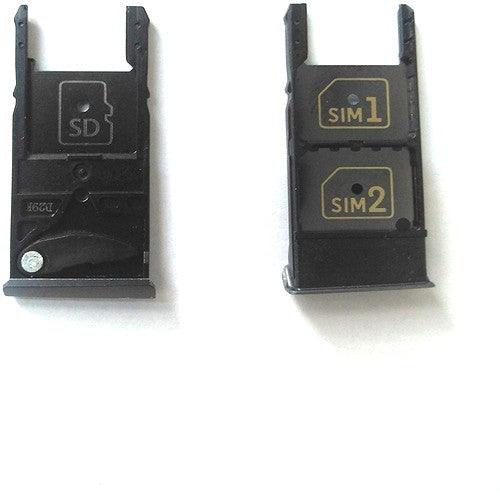 Sim Card Holder Tray for Motorola Moto X Style Black - EGFix