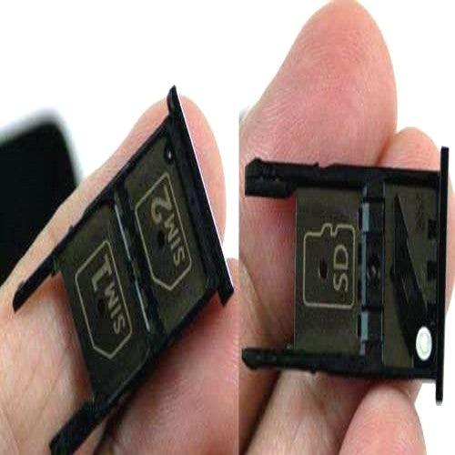 Sim Card Holder Tray for Motorola Moto X Style Silver - EGFix