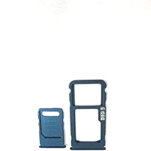 Sim Card Holder Tray for Nokia 3.1 Plus Blue - EGFix