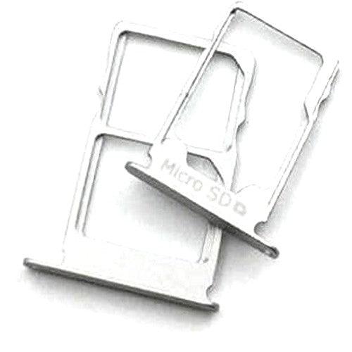 Sim Card Holder Tray for Nokia 3.1 Silver - EGFix