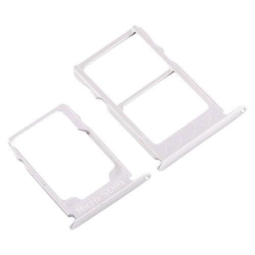 Sim Card Holder Tray for Nokia 3.1 Silver - EGFix