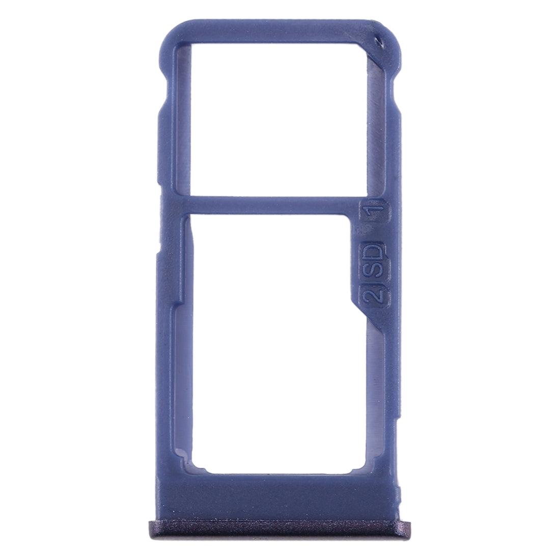 Sim Card Holder Tray for Nokia 5.1 Plus Blue