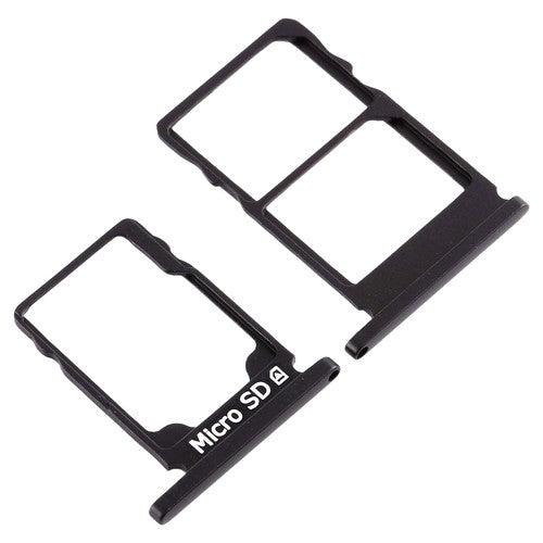 Sim Card Holder Tray for Nokia 5.1 Black - EGFix