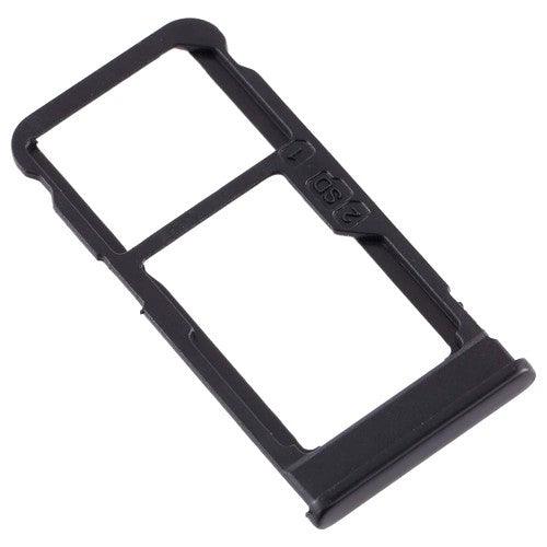 Sim Card Holder Tray for Nokia 5.1 Black - EGFix