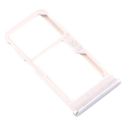 Sim Card Holder Tray for Nokia 5.1 Silver - EGFix