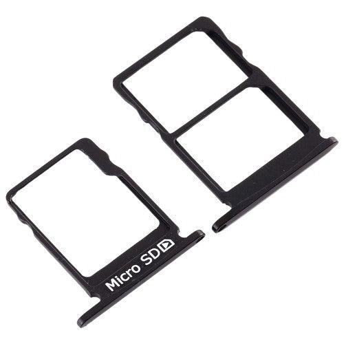 Sim Card Holder Tray for Nokia 5 Black - EGFix