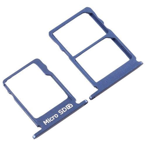 Sim Card Holder Tray for Nokia 5 Blue - EGFix