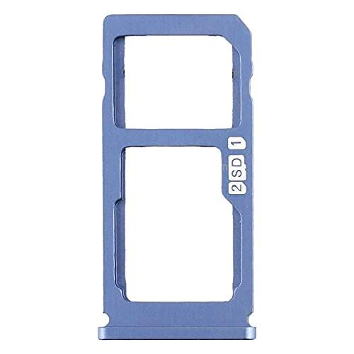 Sim Card Holder Tray for Nokia 6 Blue - EGFix