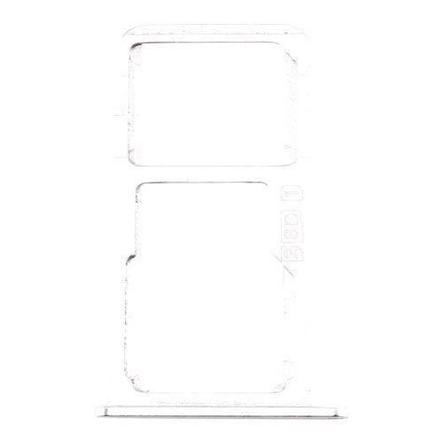 Sim Card Holder Tray for Nokia 7.1 Plus Silver - EGFix