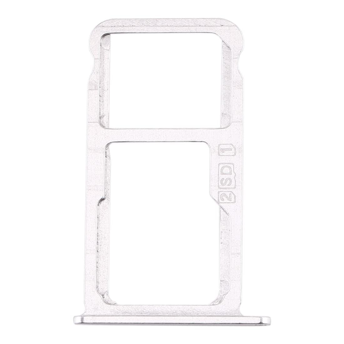 Sim Card Holder Tray for Nokia 7.1 Plus Silver - EGFix