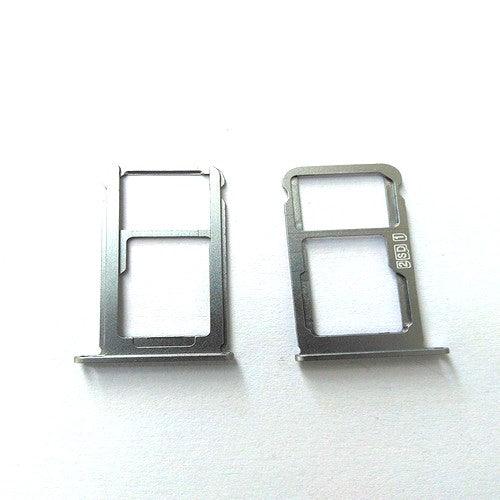 Sim Card Holder Tray for Nokia 7.1 Silver - EGFix