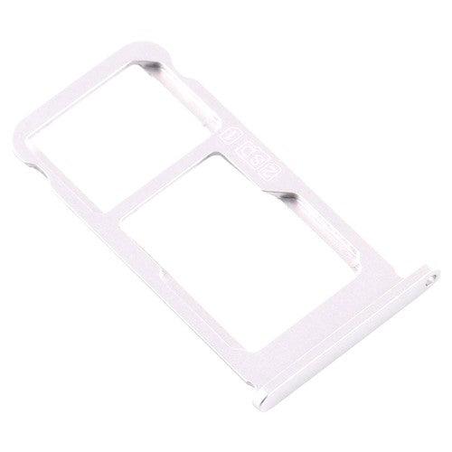Sim Card Holder Tray for Nokia 7.1 Silver - EGFix