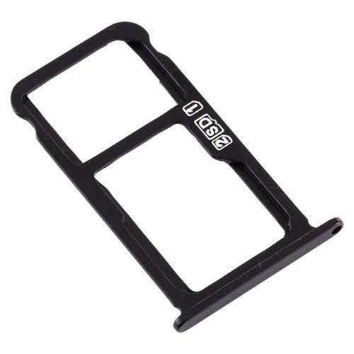 Sim Card Holder Tray for Nokia 7.1 Black - EGFix