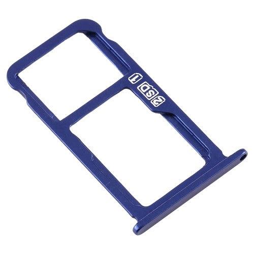 Sim Card Holder Tray for Nokia 7.1 Blue - EGFix