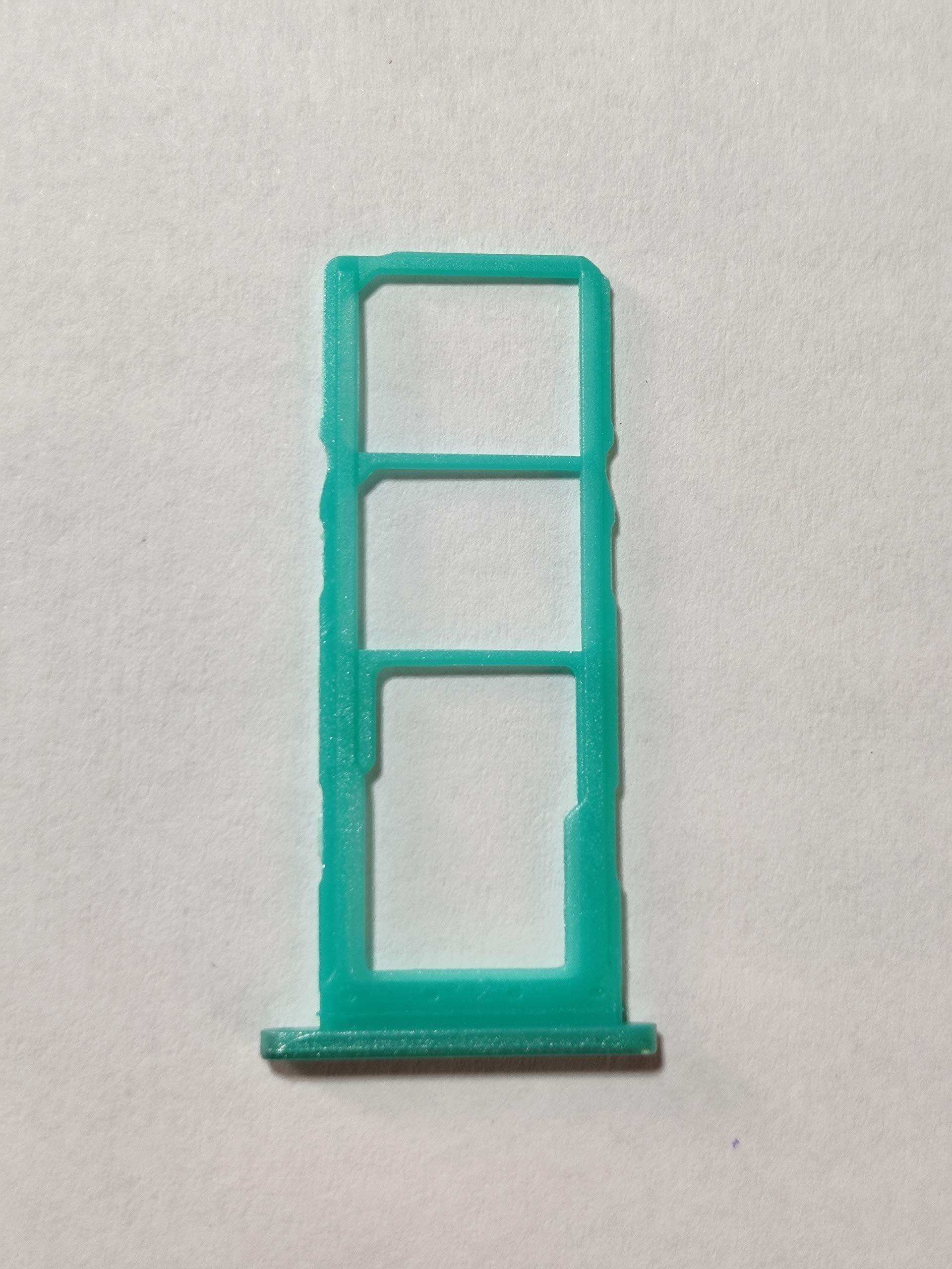 Sim Card Holder Tray for Nokia 7.2 Green - EGFix