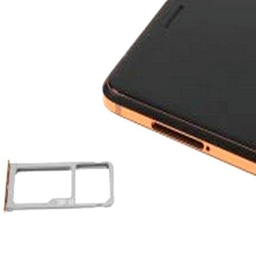 Sim Card Holder Tray for Nokia 7 Plus Black - EGFix