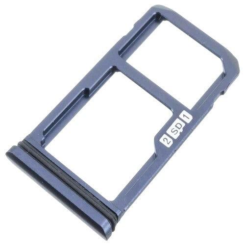 Sim Card Holder Tray for Nokia 8 Blue - EGFix