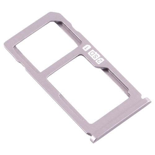 Sim Card Holder Tray for Nokia 8 Silver - EGFix