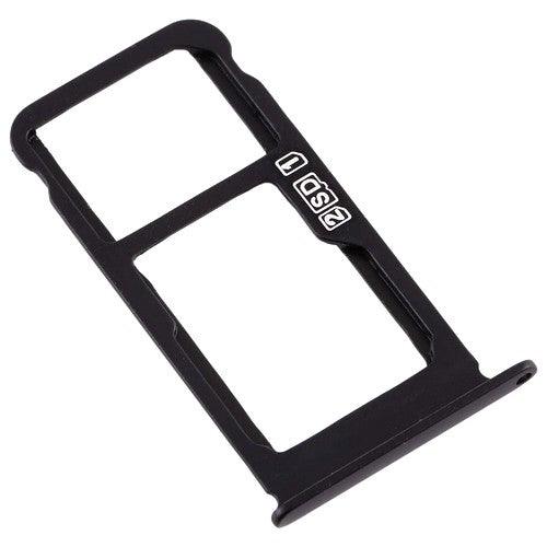 Sim Card Holder Tray for Nokia 6.1 Plus Black - EGFix