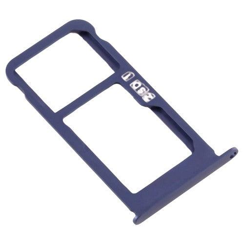 Sim Card Holder Tray for Nokia 6.1 Plus Blue - EGFix