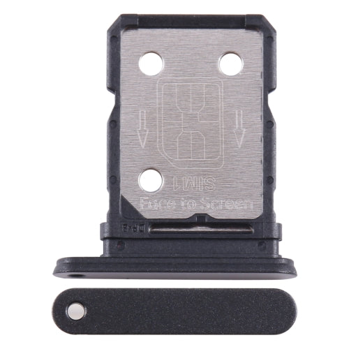 Sim Card Holder Tray for Oneplus 10R Black - EGFix