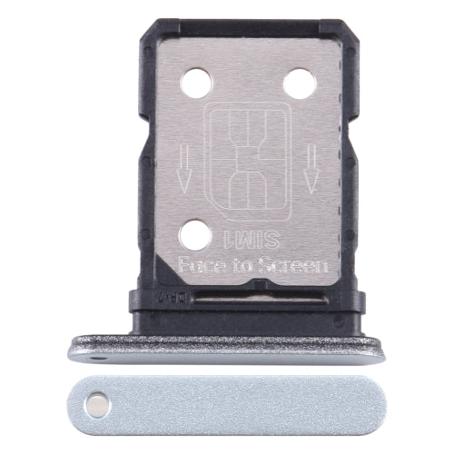 Sim Card Holder Tray for Oneplus 10R Silver - EGFix