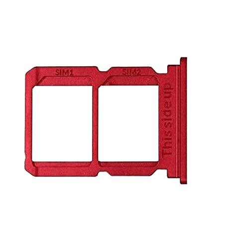 Sim Card Holder Tray for Oneplus 5T Red - EGFix