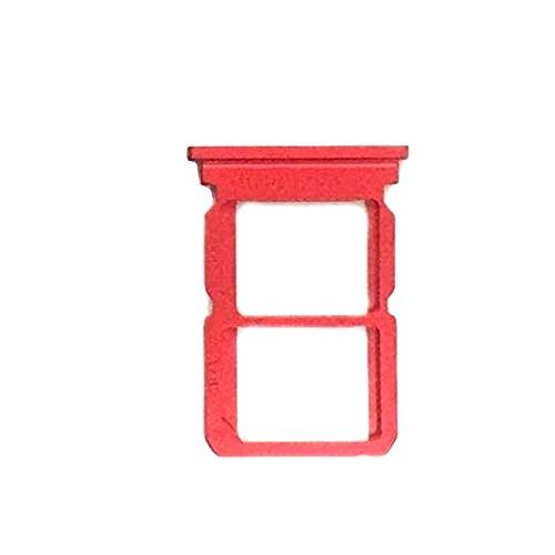 Sim Card Holder Tray for Oneplus 5 Red - EGFix