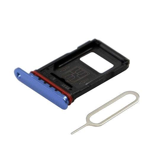 Sim Card Holder Tray for Oneplus 7 Pro Blue - EGFix