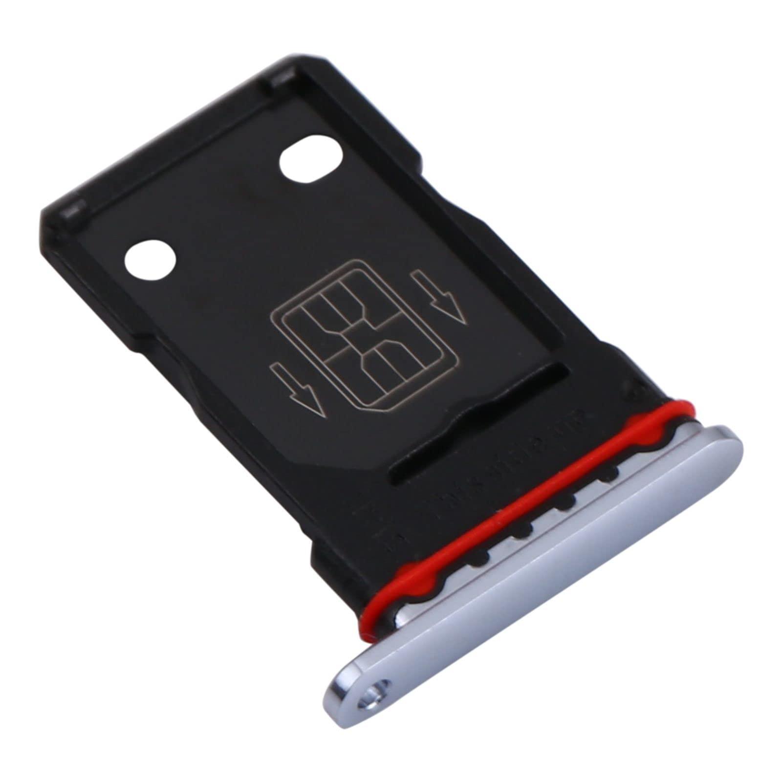 Sim Card Holder Tray for Oneplus 9 Pro Silver - EGFix