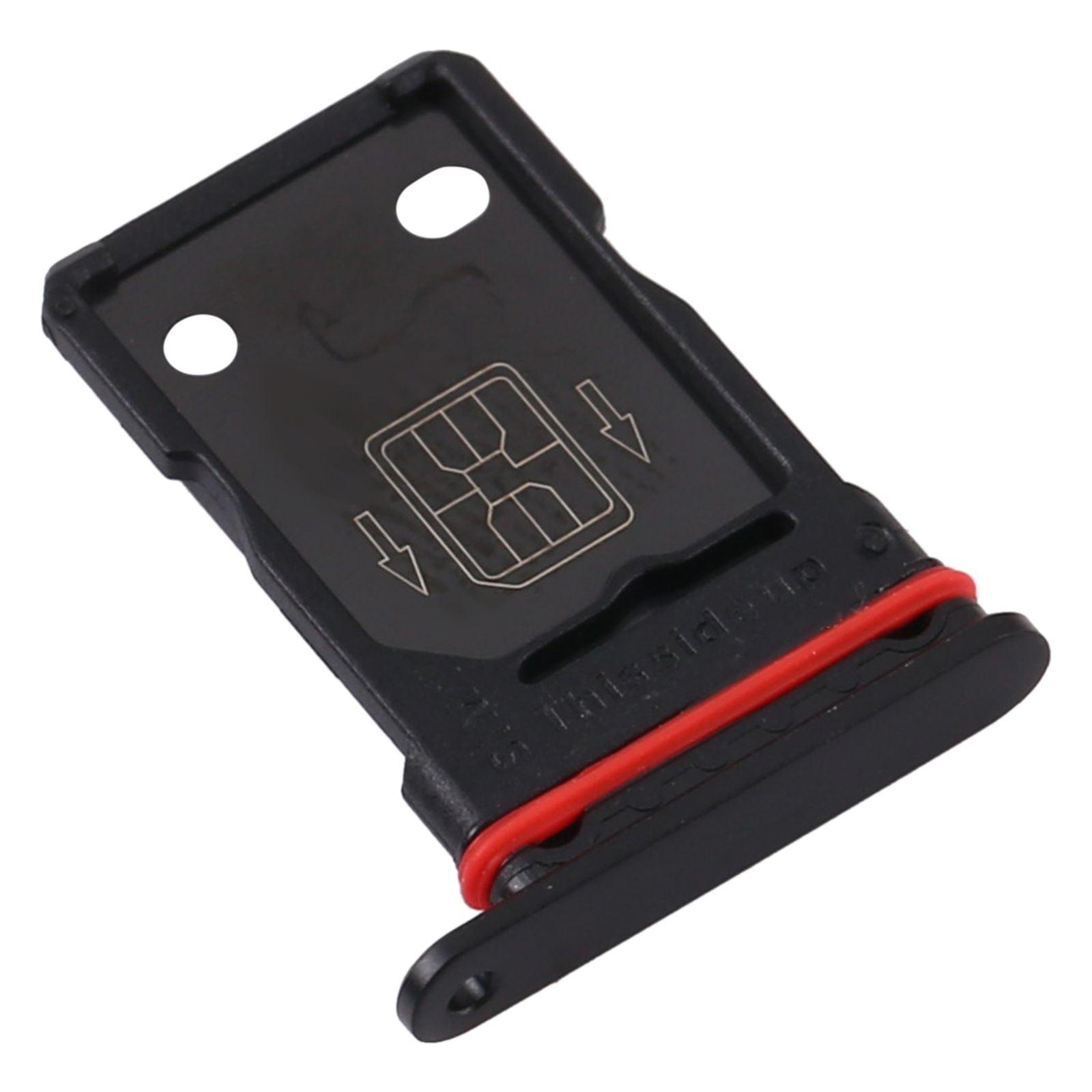 Sim Card Holder Tray for Oneplus 9R Black - EGFix