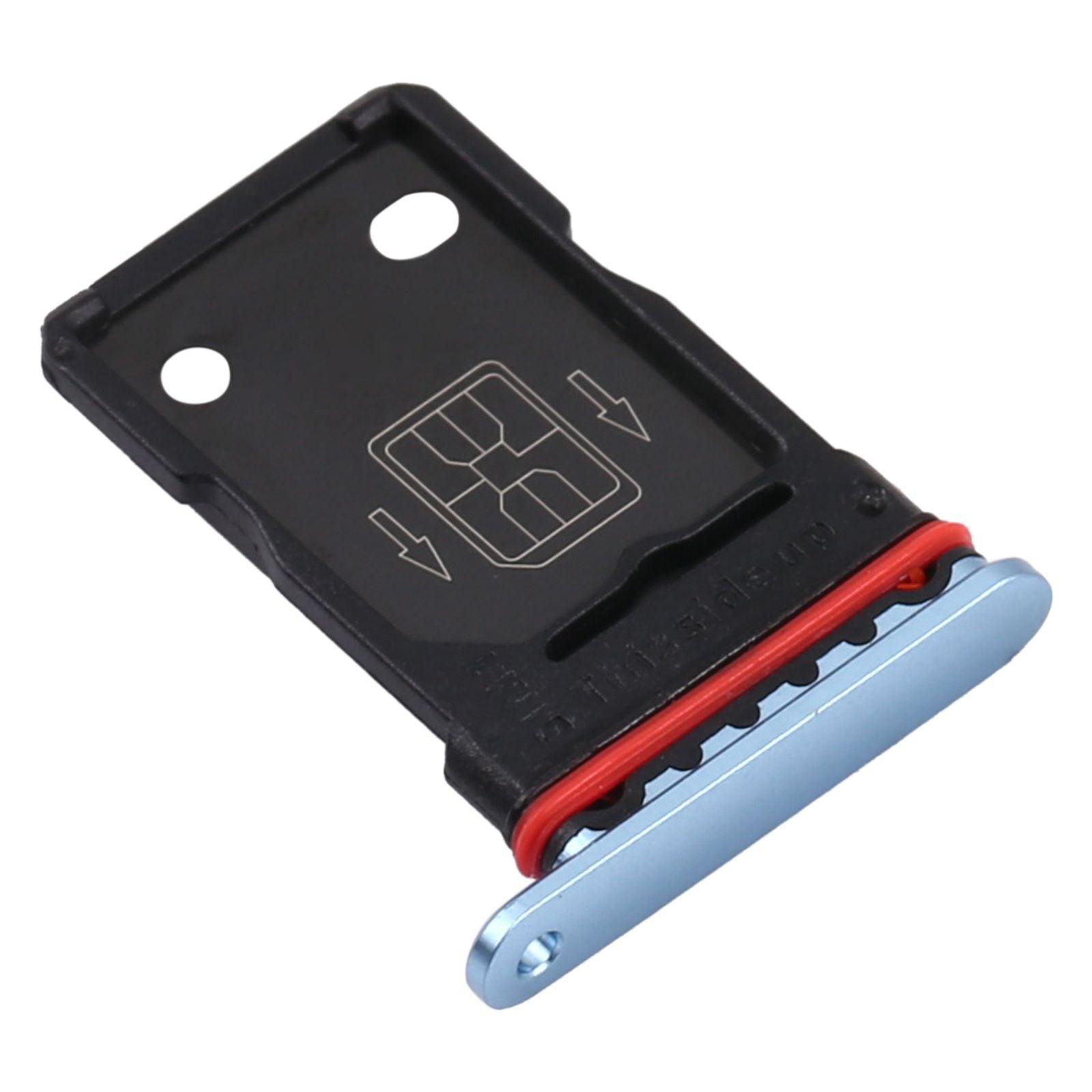Sim Card Holder Tray for Oneplus 9R Blue - EGFix